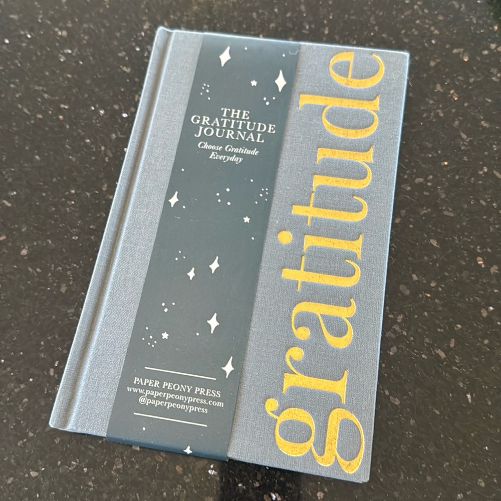 NWT Gratitude journal by paper peony press